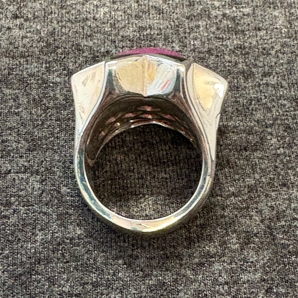 Stephen Webster 
STERLING SILVER 
RUBY AND ENAMEL RING - Picture 7 of 14